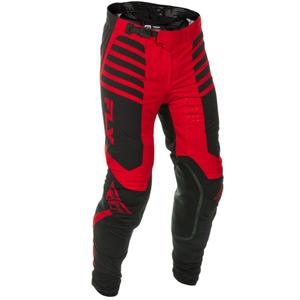 Motokrosové nohavice FLY Racing Lite čierno-červené