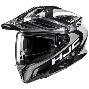 Enduro prilba na motorku HJC RPHA 60 Quid MC5 šedo-čierno-biela