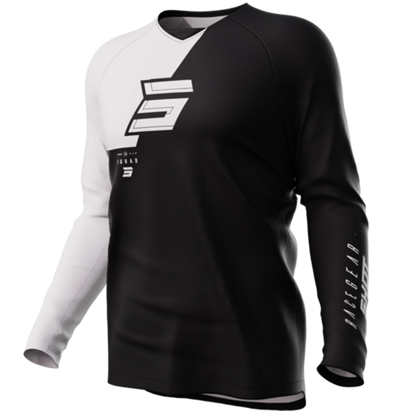 Motokrosový dres Shot Squad čierny výpredaj