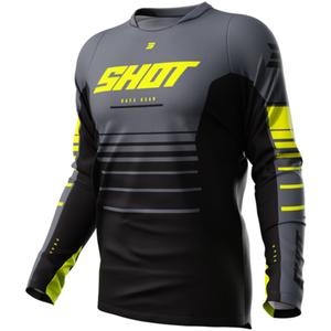 Motokrosový dres Shot Devo Peak fluorescenčno žltý výpredaj