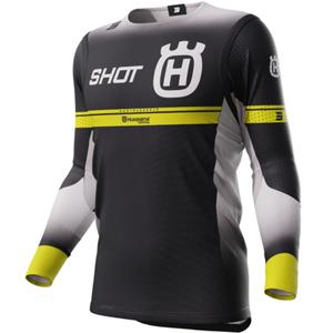 Motokrosový dres Shot Aerolite Husqvarna LE 2024 čierny výpredaj
