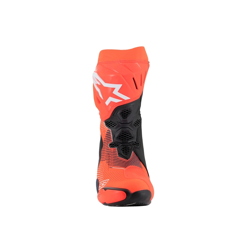 Topánky na motorku Alpinestars Supertech R Vented limitovaná edícia MM93 Marc Marquez fluo červeno-modro-čierne