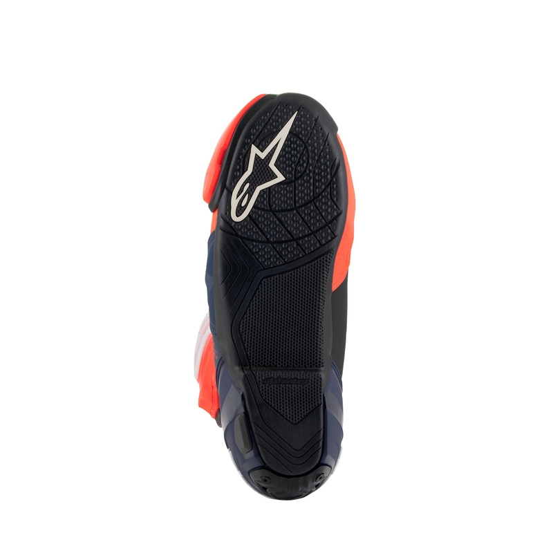 Topánky na motorku Alpinestars Supertech R Vented limitovaná edícia MM93 Marc Marquez fluo červeno-modro-čierne