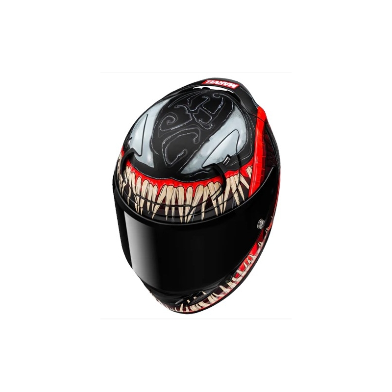 Integrálna prilba na motorku HJC RPHA 12 Venom 3 Marvel čierno-červená
