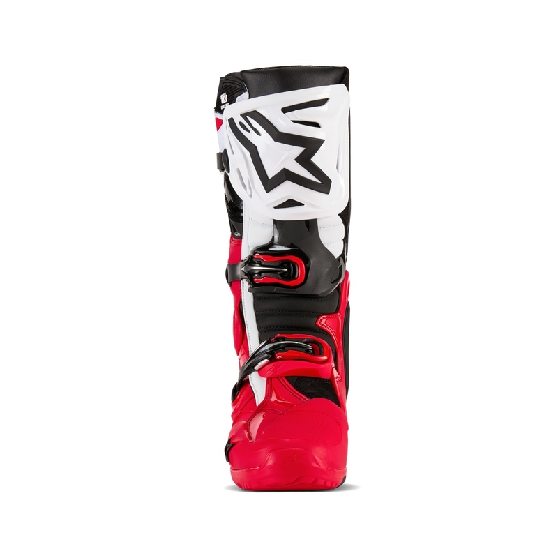 Topánky na motorku Alpinestars Tech 10 Enduro červeno-čierno-biele