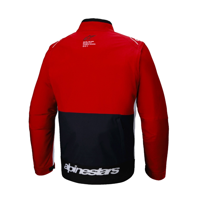 Softshellová bunda Alpinestars Lite Dura Softshell čierno-červeno-biela