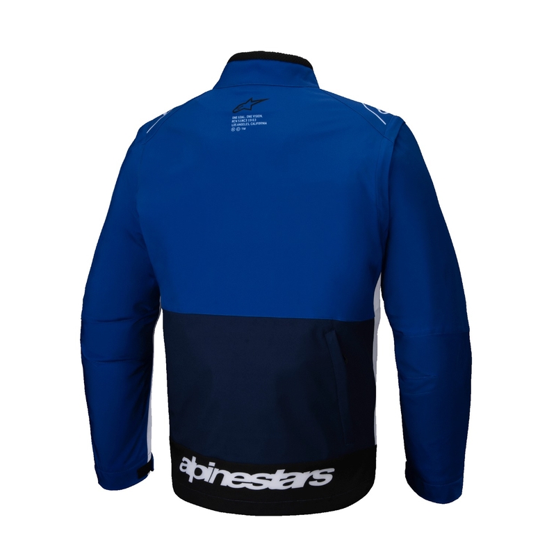 Softshellová bunda Alpinestars Lite Dura Softshell modro-biela