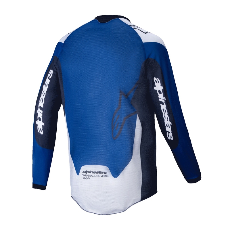Motokrosový dres Alpinestars PRO-Dura modro-biely