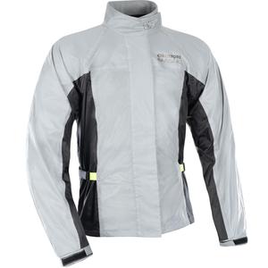 Nepremokavá bunda Oxford Rain Seal reflexná šedá