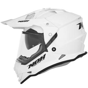 Enduro helma NOX N312 perleťovo biela