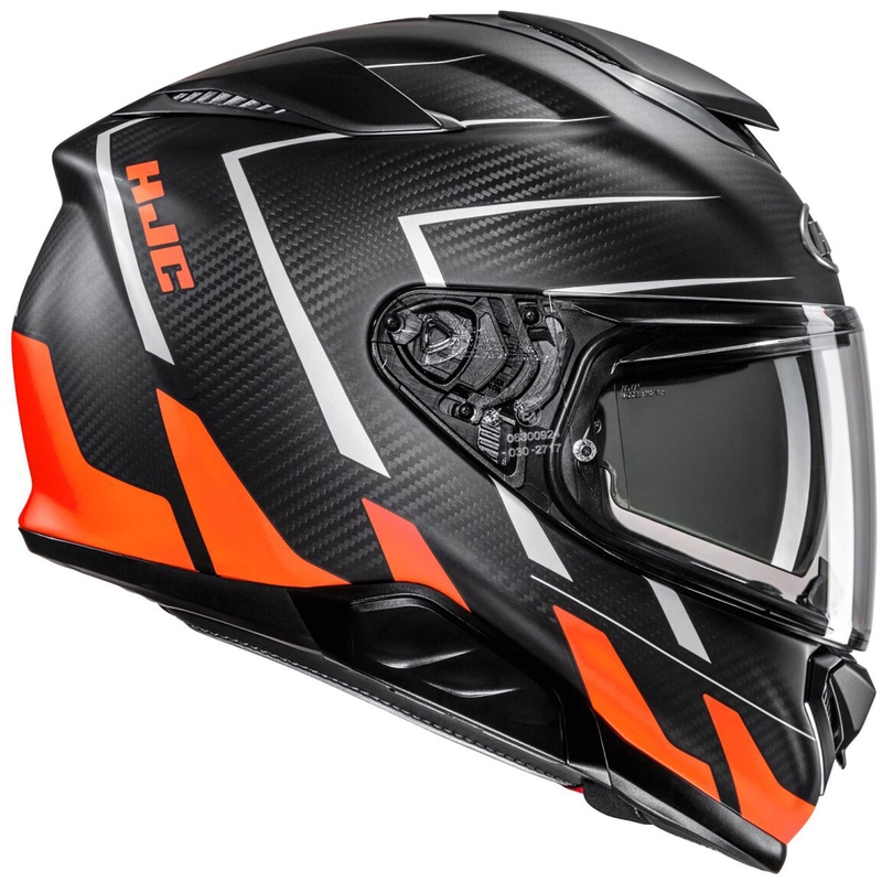 Integrálna prilba na motorku HJC RPHA 71 CARBON Cano MC6HSF čierno-oranžová výpredaj