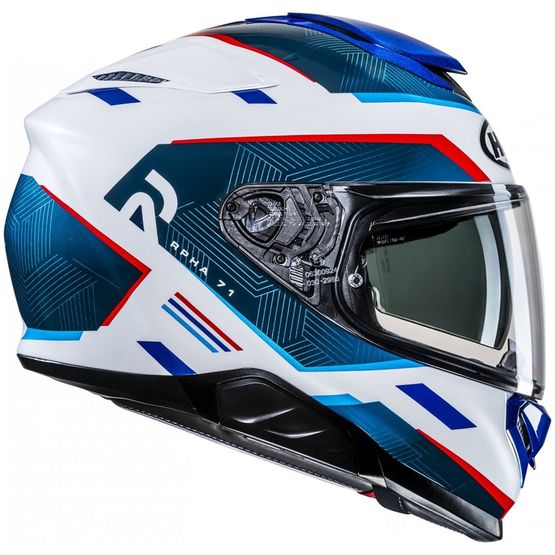 Integrálna prilba na motorku HJC RPHA 71 Ellon MC21 bielo-modro-červená