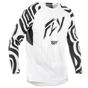 Motokrosový dres FLY Racing Evolution bielo-čierny