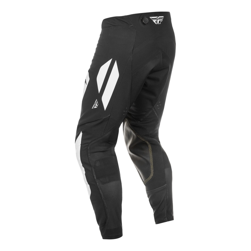 Motokrosové nohavice FLY Racing Evolution čierno-bielo-fialové