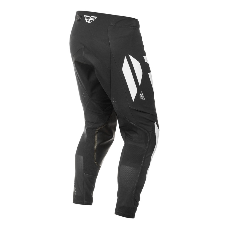 Motokrosové nohavice FLY Racing Evolution čierno-bielo-fialové