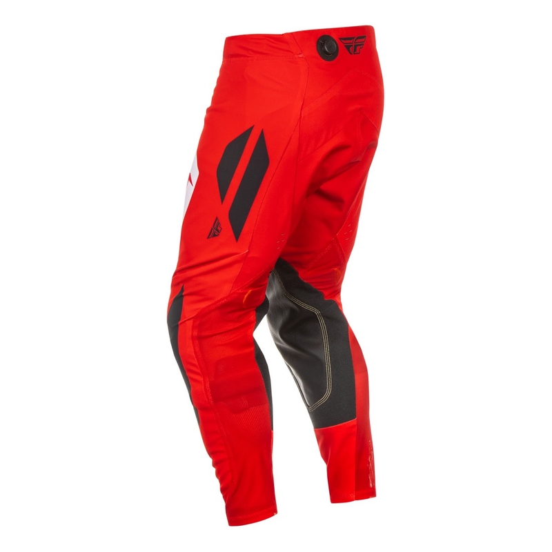 Motokrosové nohavice FLY Racing Evolution červeno-bielo-čierne