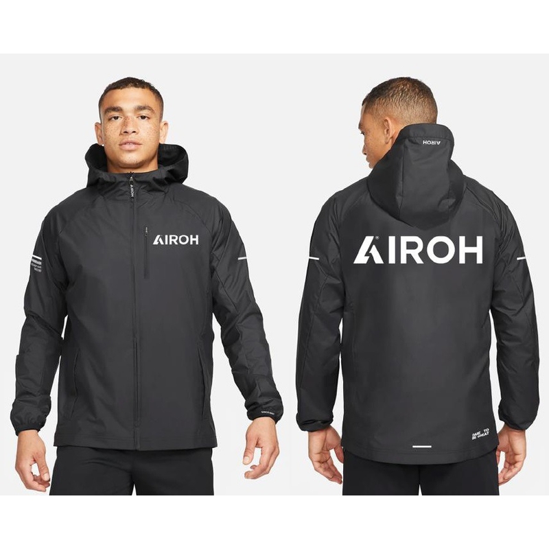 Nepremokavá bunda Airoh čierna