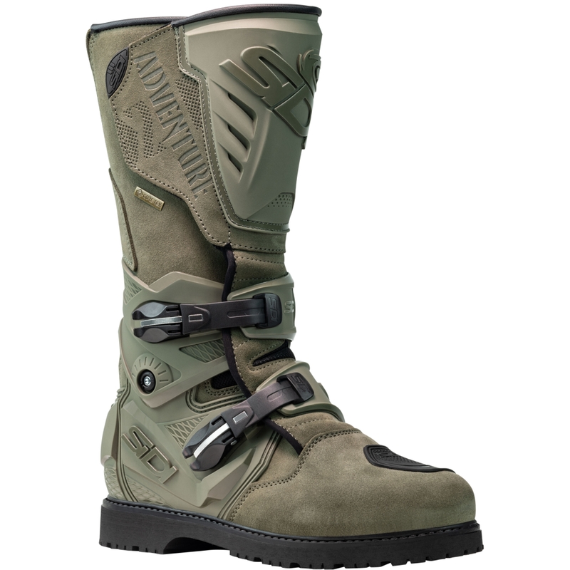 Topánky na motorku SiDi Adventure Gore-Tex 2 Military khaki