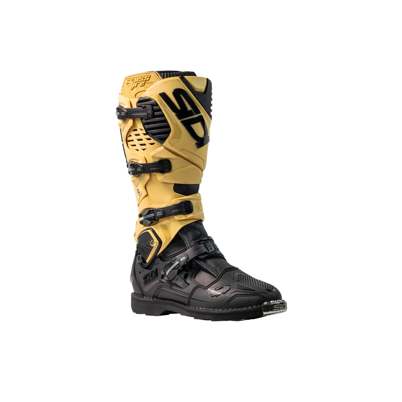 Topánky na motorku SiDi Crossfire 3 zlato-čierne