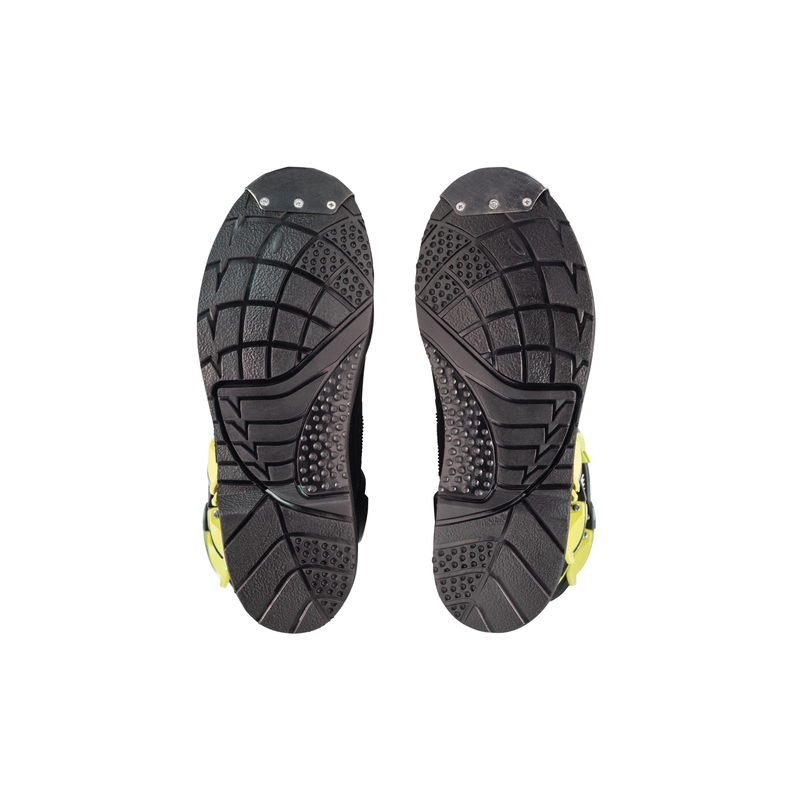 Detské motokrosové topánky SiDi Flame čierno-žlté