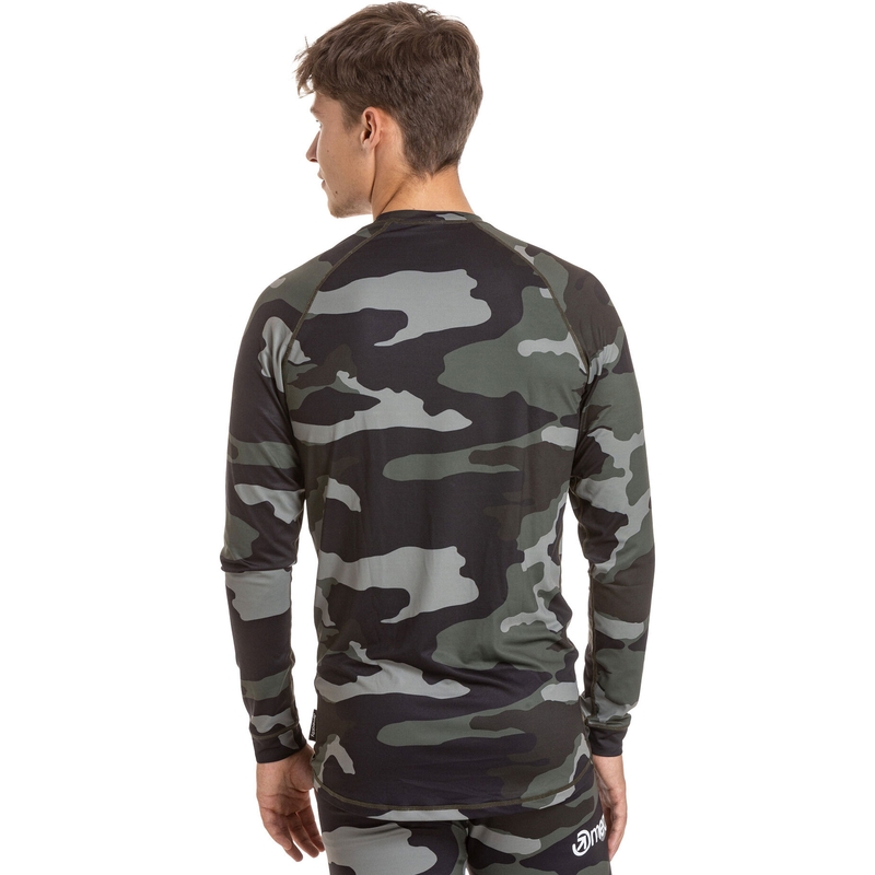 Pánske termo tričko Meatfly Avery camo