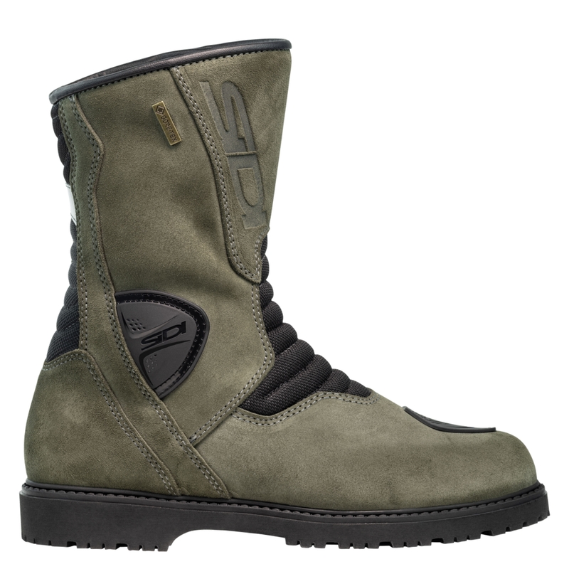 Topánky na motorku SiDi Gavia Gore ADV khaki