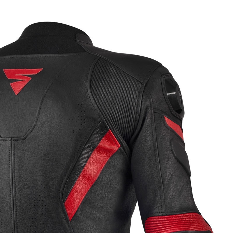 Bunda na motocykel Shima Chase červená
