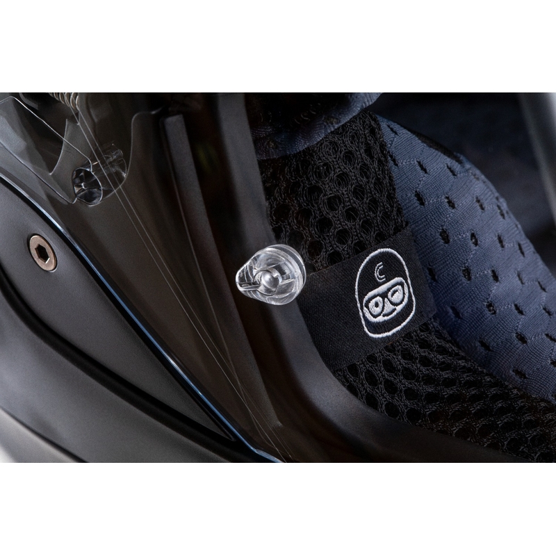 Enduro prilba Cassida Road Runner TechniX matná čierno-čierno-sivá