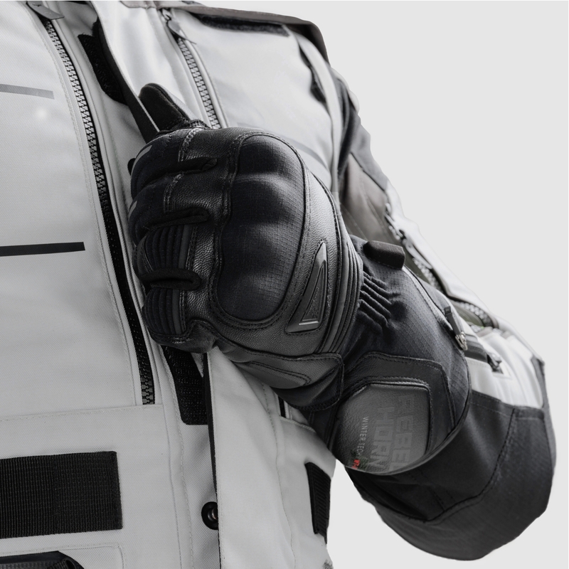 Rukavice na motorku Rebelhorn Summit Winter čierne