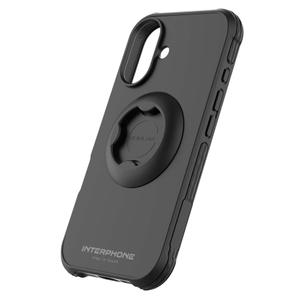 Ochranný kryt Interphone QUIKLOX Tetraforce pre Apple iPhone 16 Plus čierny