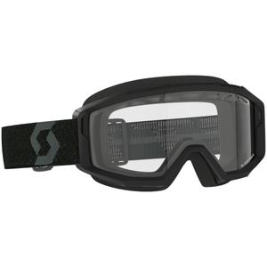Motokrosové okuliare SCOTT Primal Enduro čierne s čírym plexi