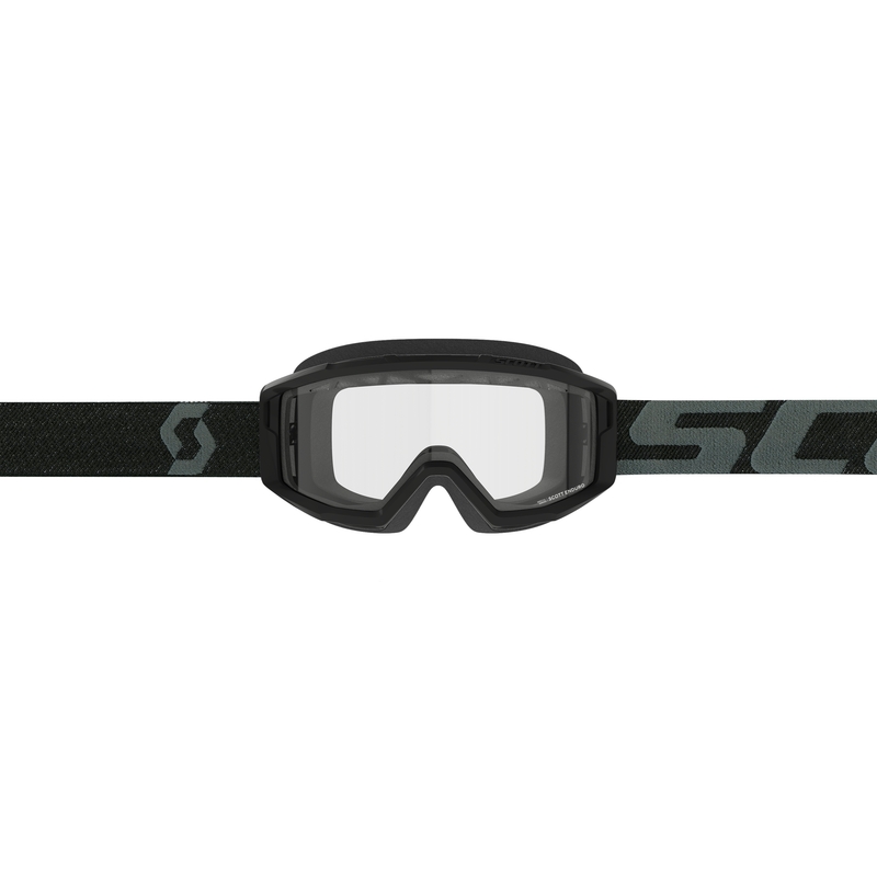 Motokrosové okuliare SCOTT Primal Enduro čierne s čírym plexi