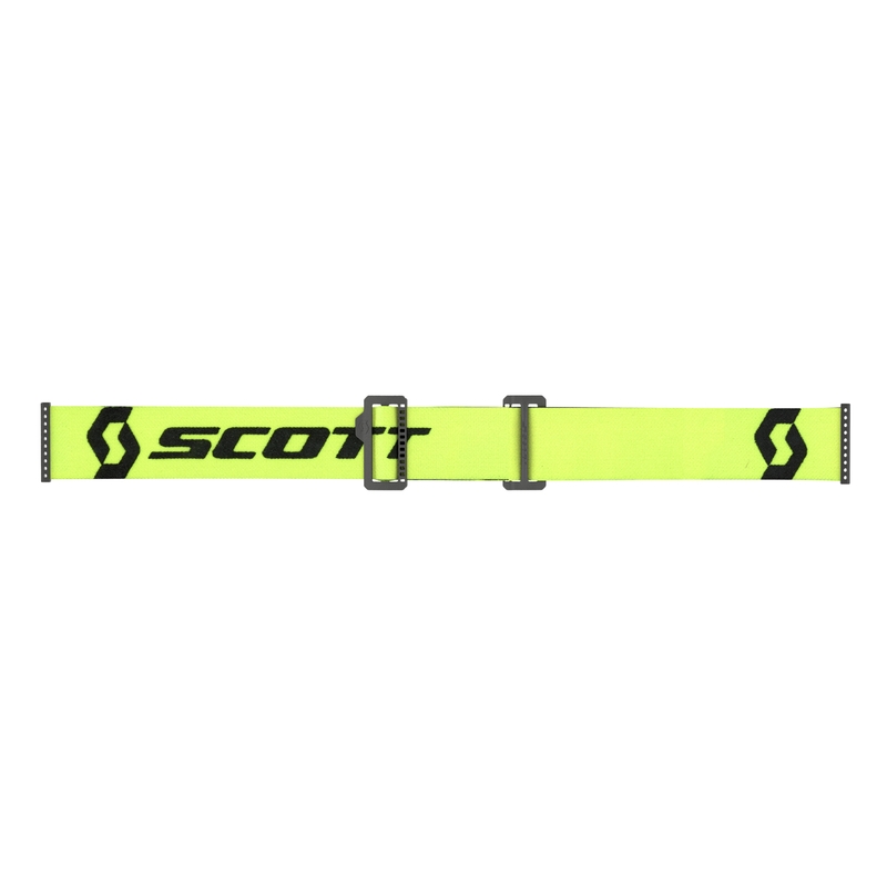 Motokrosové okuliare SCOTT Primal CH žlto-čierne s chróm žltým plexi
