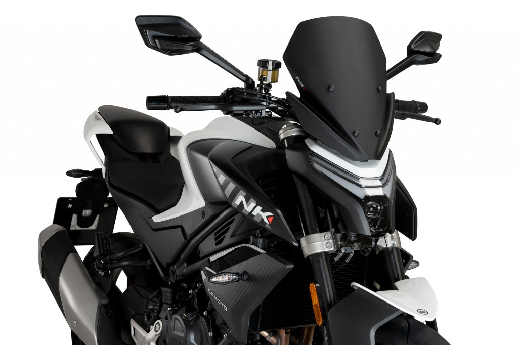 Plexi na motorku PUIG NEW GEN. SPORT 21866J matná čierna