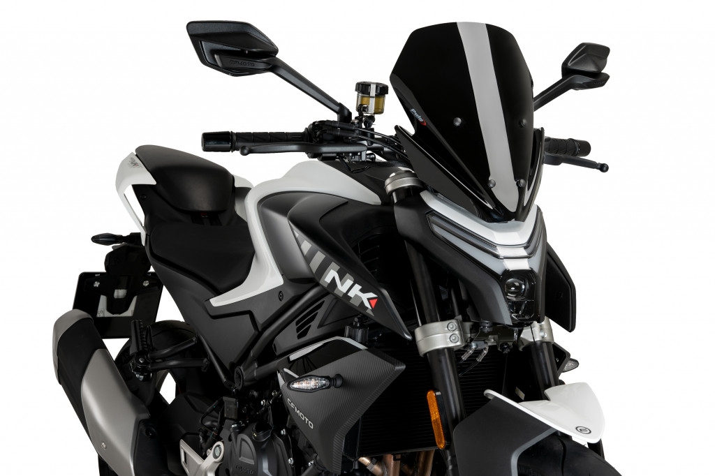 Plexi na motorku PUIG NEW GEN. SPORT 21866N čierna