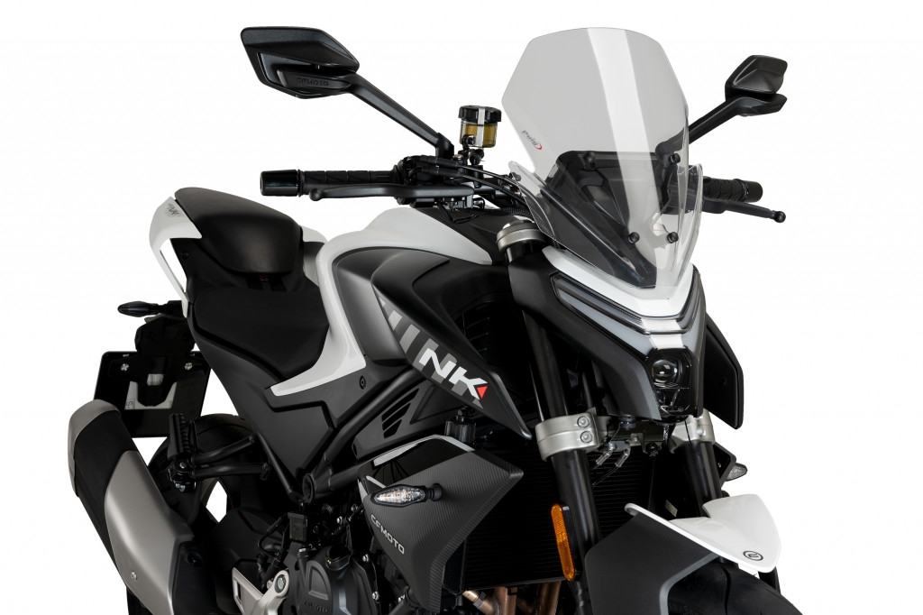 Plexi na motorku PUIG NEW GEN. SPORT 21866W priehľadná