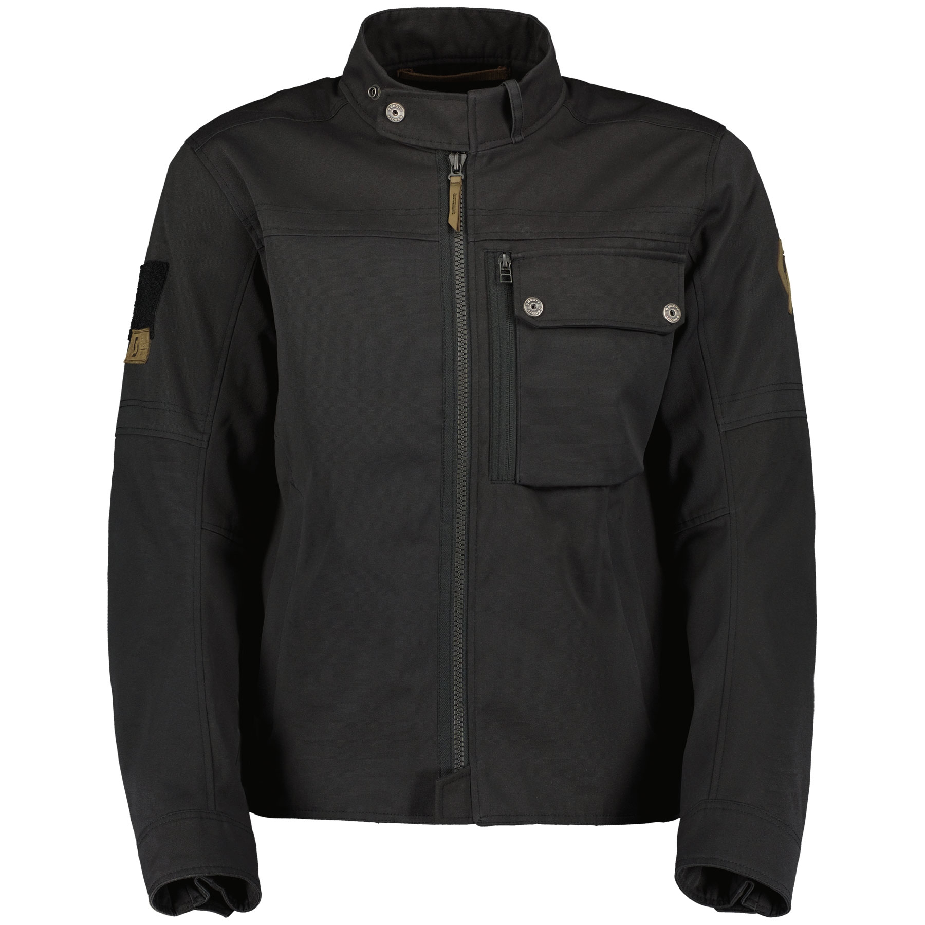 Bunda na motorku SCOTT JACKET VINTAGE čierna Veľkosť: XS