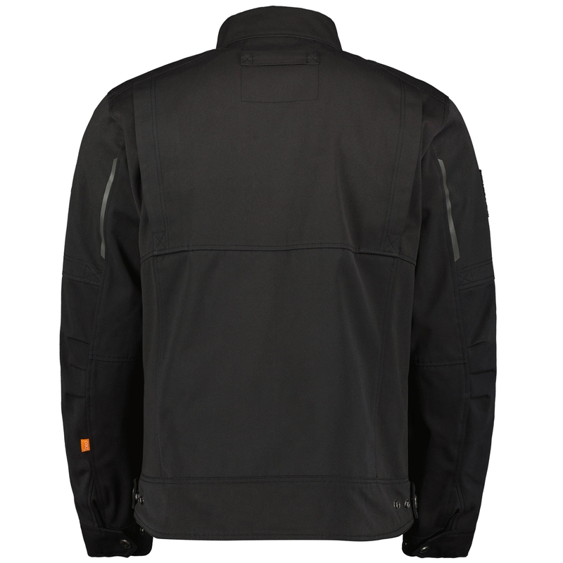Bunda na motorku SCOTT JACKET VINTAGE čierna