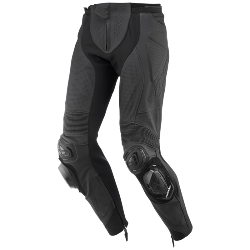 Kožené nohavice na motorku IXON Vortex 3 čierno-čierne