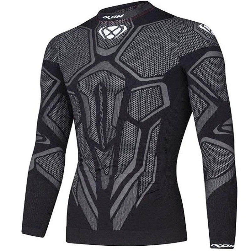 Termo tričko IXON Underground čierno-biele