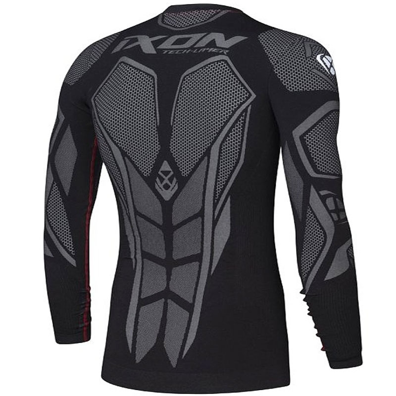 Termo tričko IXON Underground čierno-biele