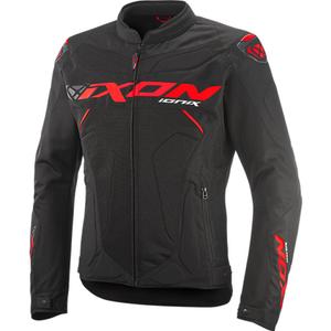 Bunda na motorku IXON Ionix čierno-červená