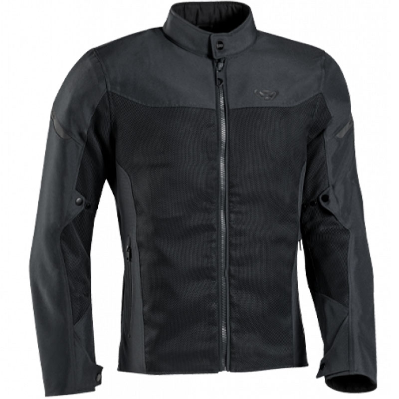 Bunda na motorku IXON Fresh čierna Veľkosť: 5XL
