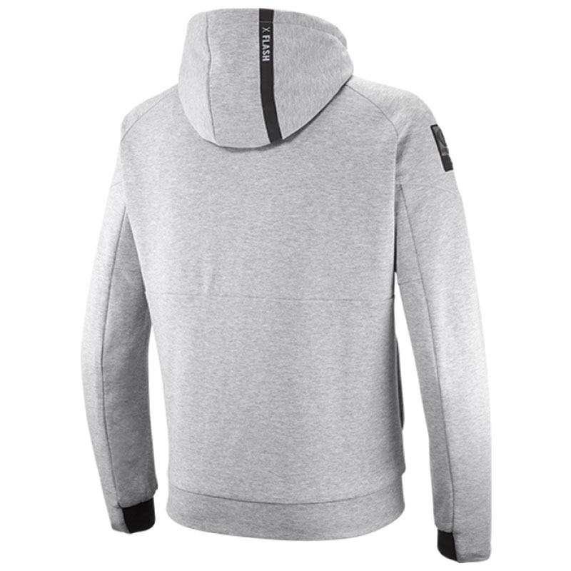 Mikina na motorku IXON Touchdown sivá