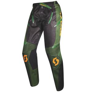 Motokrosové nohavice SCOTT X-PLORE čierno-zelené