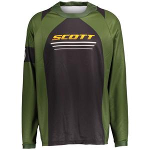 Motokrosový dres SCOTT 350 X-PLORE čierno-zelený