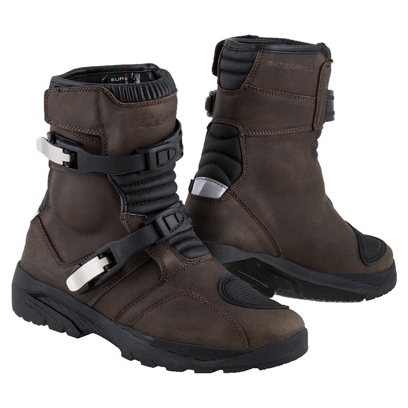 Topánky Kore Adventure Mid hnedé