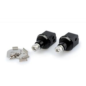 Adaptéry nožných koliesok PUIG 6645N čierna