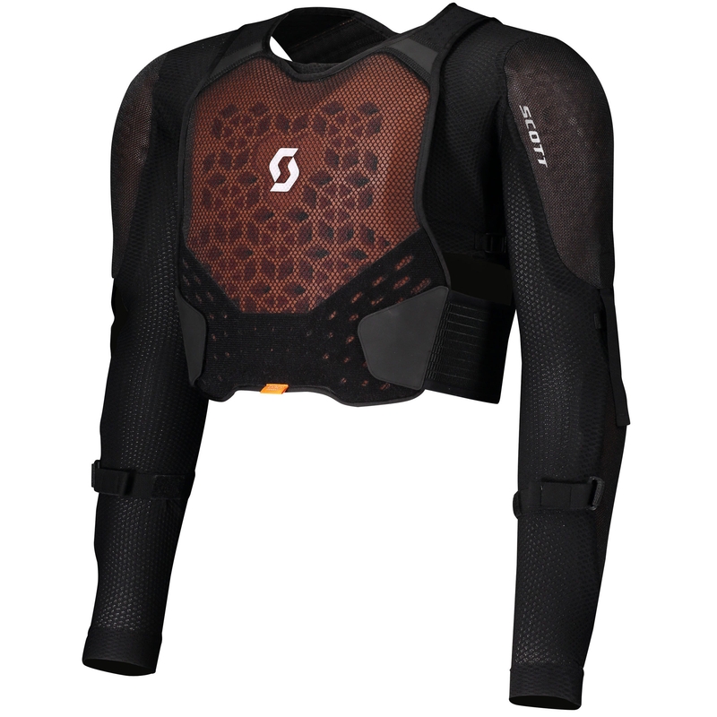 Detský chránič tela SCOTT Jacket Softcon čierny