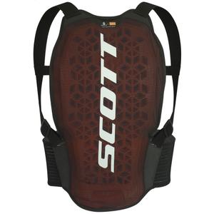 Detský chrbtový chránič SCOTT AirFlex čierno-sivý